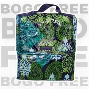 Vera Bradley BOGO FREE SALE Caribbean Sea Insulated Lunch Tote